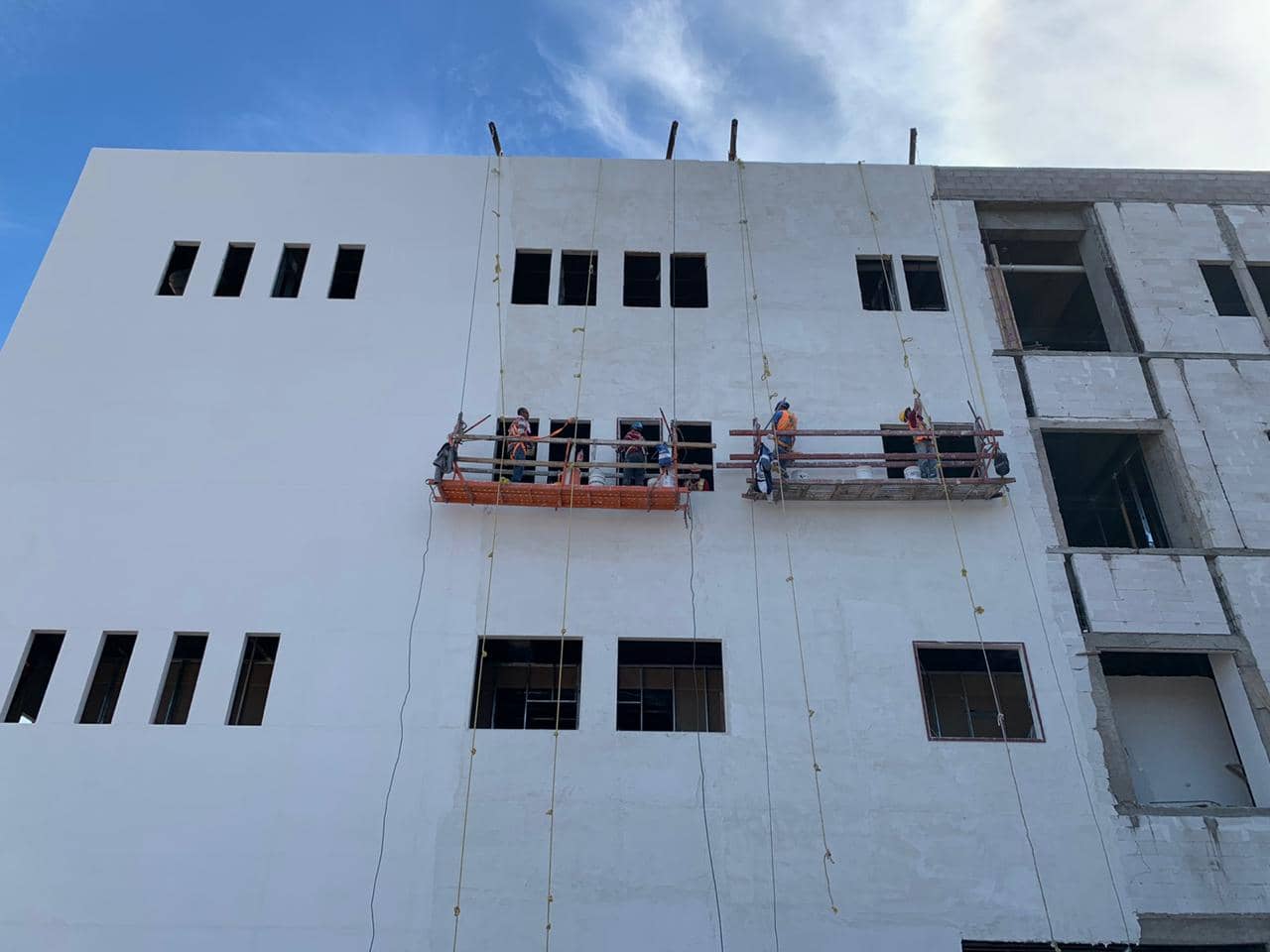 Contrucción del nuevo Hospital General Hermosillo, Sonora.